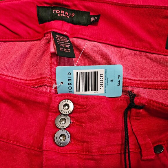 Brand New Red Torrid Jeans 50% off retail - Picture 3 of 3